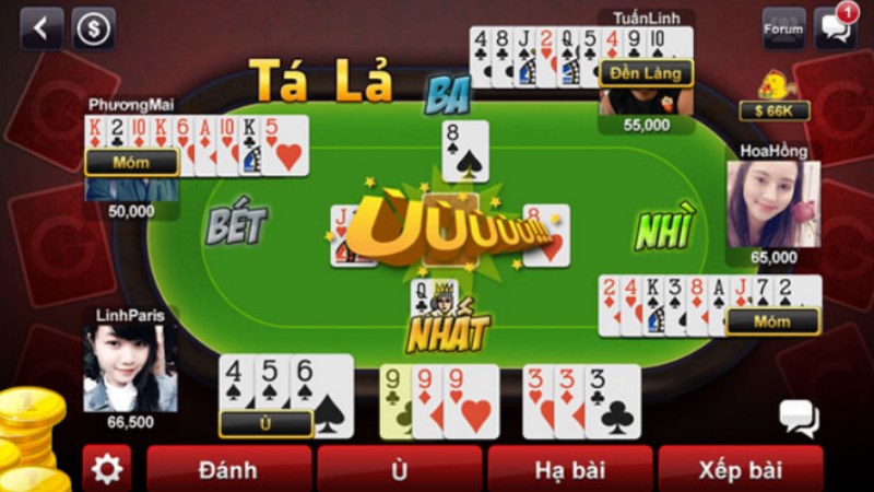 Cách tính điểm bài tá lả online dễ dàng